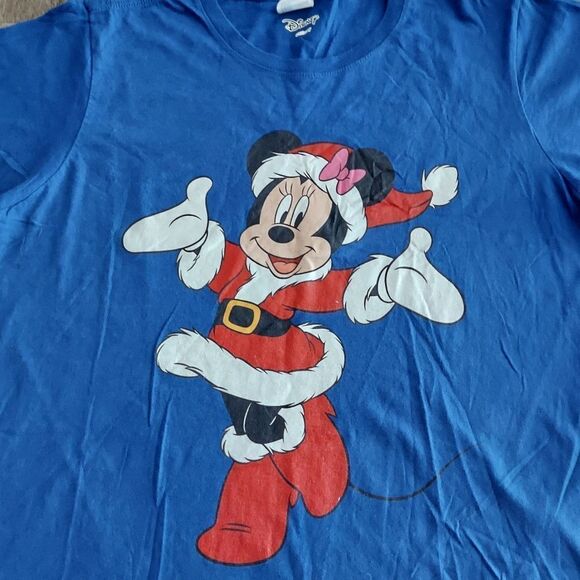 Disney Santa Minnie Mouse Christmas Holiday T-Shirt XXL - Picture 2 of 5